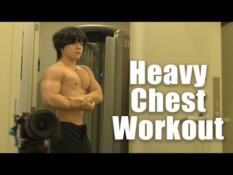 3D Chest Workout | 高重量で攻める胸トレ10セット！