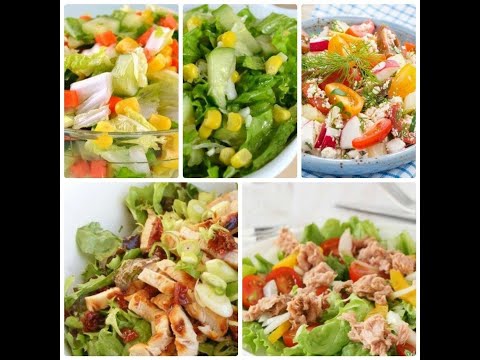 Top 7 recipes for making salads🥗