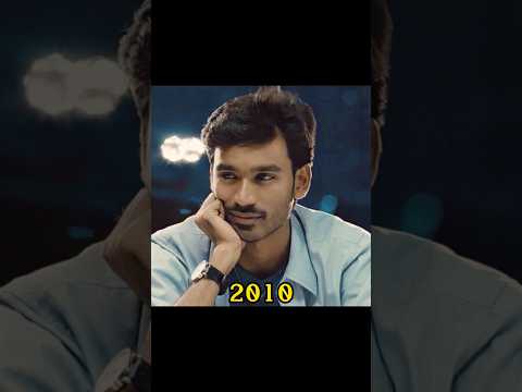 Most Dedicated Actor Dhanush Evolution 2002 - 2024 💖 | indian famous actor 🤍| #dhanush