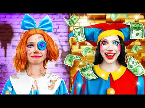 Rich Pomni vs Broke Ragatha 🤑🤡 The Amazing Digital Circus Gadgets vs Hacks