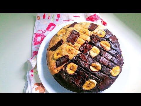 CHOCOLATE AND BANANA MOIST CAKE🍌🍫