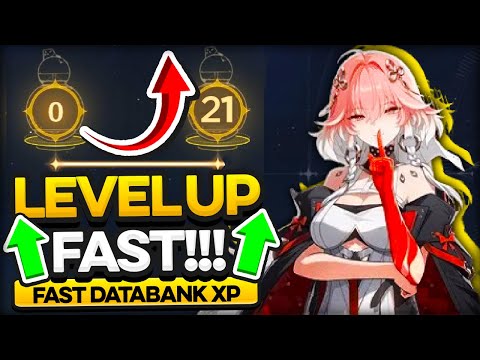 How to LEVEL UP Databank EXTREMELY FAST in Wuthering waves Fast Databank xp Leveling