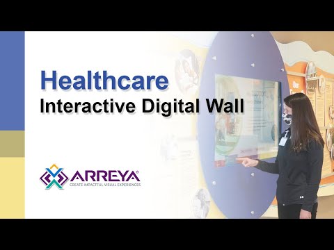 Using Interactive Digital Signage to Promote Hospitals