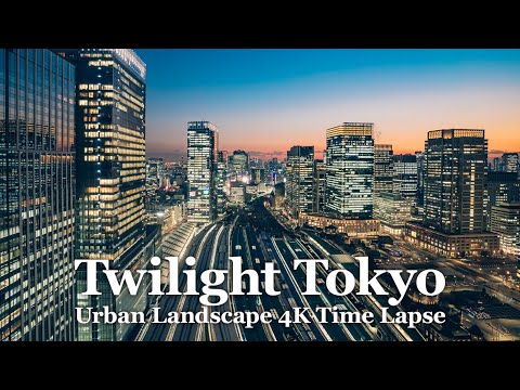 東京都内のホテルから撮影したタイムラプス映像集 | Tokyo Japan Twilight TimeLapse Vol.1