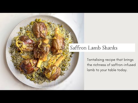 Saffron Lamb Shanks | Cooking with Zahra