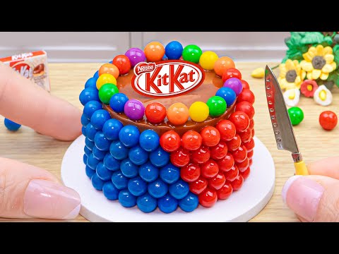 Mini Cake Recipe Ideas with Chocolate | Best Of Mini Rainbow Buttercream Cake Recipe