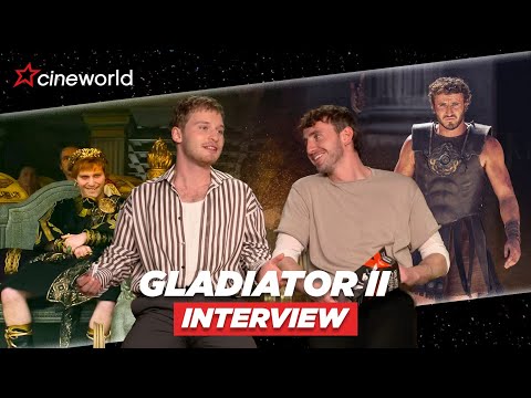 Gladiator II Interview | Paul Mescal and Fred Hechinger play ‘Would you Rather?’ 👀🌭🎥 | Cineworld