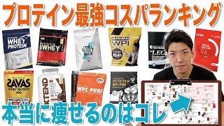 【本当のおすすめは？】プロテイン最強コスパランキング【人気メーカー50種類を徹底比較】