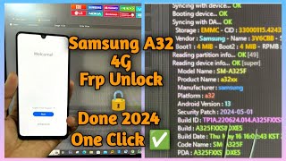 Samsung A32 FRP Bypass Unlock Tool | SAMSUNG A32 SM-A325F FRP GOOGLE ACCOUNT bypass with UNLOCKTOOL