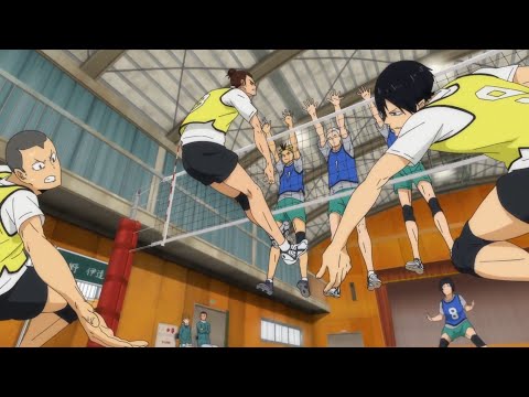 Haikyuu!! [Best Moments]#3 || 烏野と伊達工の試合。烏野は日向を攻撃に混ぜ込み、デートテックを倒そうとする。|| ハイキュー TO THE TOP