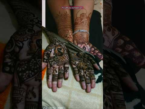 #mehandi#new#mehndidesign#bridalmehndidesign#dulhanmehndi#dulhanmehndi#siyara#trending#viralshort