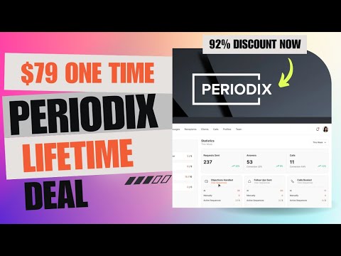 💥💥Periodix Lifetime Deal  | Automate Your LinkedIn Outreach Like a Pro | $79 Lifetime Deal | 92% Now