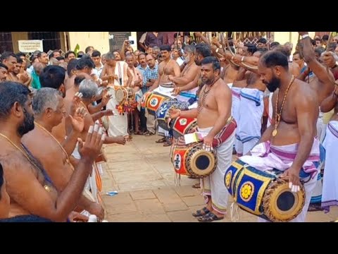 പഴയന്നൂർ നിറമാല പഞ്ചവാദ്യം :- രണ്ടാം കാലം മദ്ദള താളവട്ടം & കൂട്ടിക്കൊട്ട് - ഏലൂർ അരുൺ ദേവ് വാര്യർ.