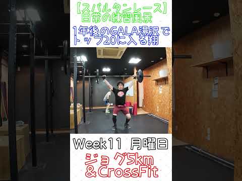 365日後のGALA湯沢で20位以内に入る翔～スパルタンレーサーの練習～week11～ #spartanrace  #workout #running