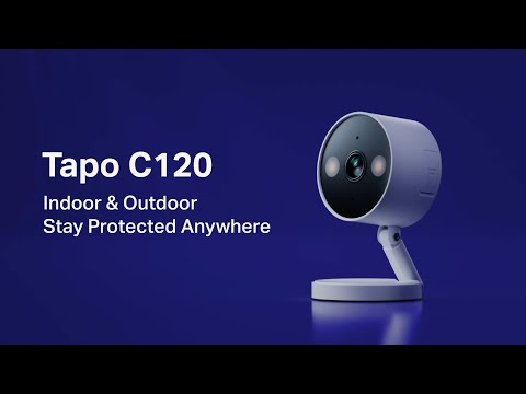 Tapo C120 - Tapo Indoor/Outdoor Wi-Fi Home Security Camera