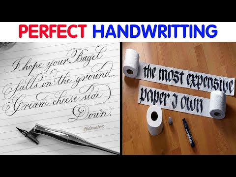 People Who Would Win Gold At The Handwriting Olympics