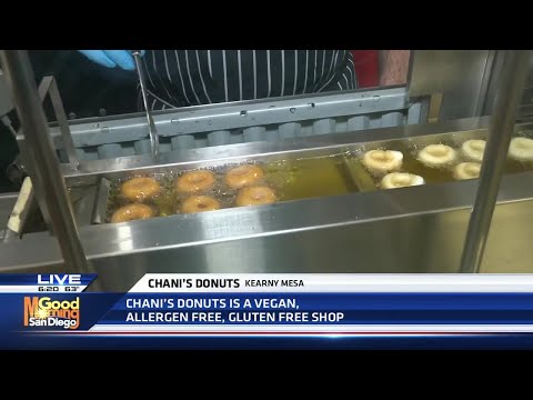 Chani's Donuts is a vegan, allergen free & gluten free shop in Kearny Mesa