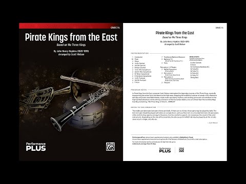 Pirate Kings from the East, arr. Scott Watson  – Score & Sound