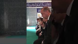 President Recep Tayyip Erdo ۔an reciting the accent.