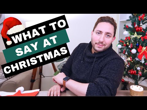 What to say at Christmas