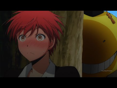 Karma blushes [Assassination Classroom]