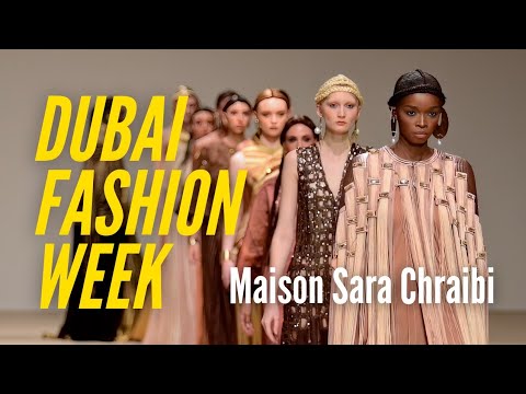 Dubai Fashion Week 2024, Day 2: Maison Sara Chraibi F/W 2024 Fashion Show🇦🇪 Dubai Design District