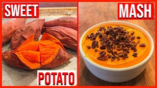 The Best Method for Mashed Sweet Potatoes - Holiday side dishes