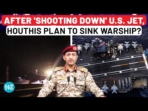 Houthis Scare US Military With New Plan: Sinking American Warship After 'Shooting Down' Fighter Jet?