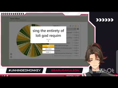 Leon tried to sing Loli God Requim [globie]