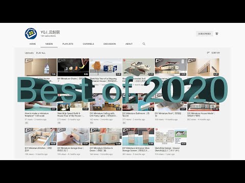 YQJ's Best of 2020｜云起居之2020精选｜Miniature Houses｜微缩房子｜#MyYearInReview