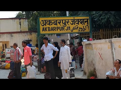 Akbarpur Junction railway station Uttar Pradesh, Indian Railways Video in 4k ultra HD