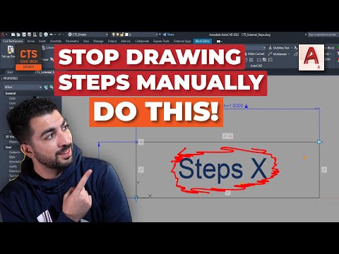 AutoCAD Dynamic Blocks - Steps