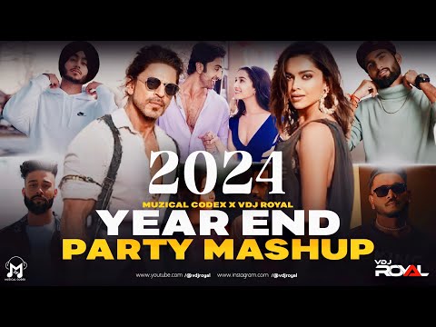 PARTY MASHUP 2023 | Year End Party Mix 2023 | VDj Royal & Muzical Codex | New Year 2024 Mashup