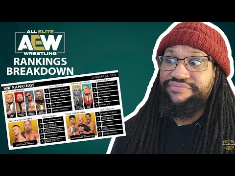 AEW January 2024 Rankings Breakdown | Can Tony Khan Make The Rankings Make Sense This Time!?