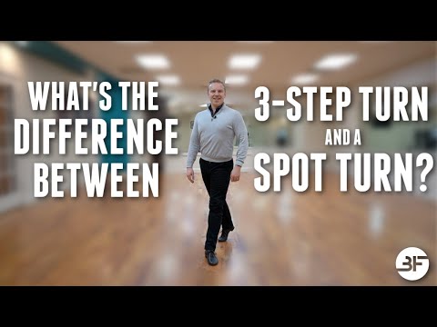 What's the Difference Between 3 Step Turn and Spot Turn?