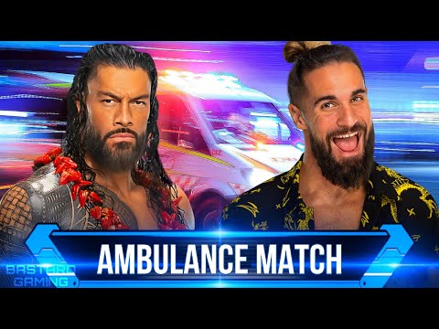 WWE 2K24 | Ambulance Match - Roman Reigns VS Seth Rollins | Survivor Series