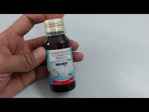 NOSIER syrup use in hindi//Anti-allergy syrup for children