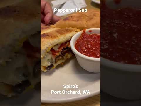 Pepperoni Sub at Spiro’s