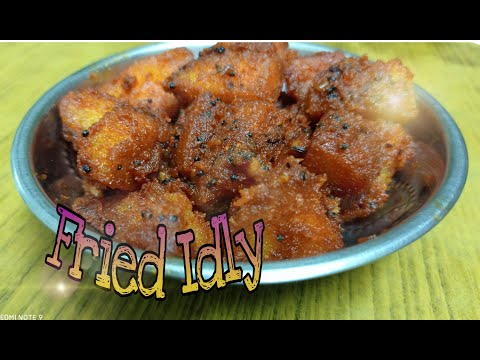 Fried Idly recipe in tamil | பிரைட் இட்லி | Idly recipe in tamil | Spicy Fried Idly