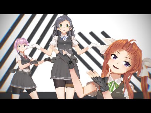 【MMD艦これ】 ANIMAる 【陽炎改二 & 不知火改二 & 黒潮改二】