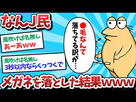 【悲報】なんJ民、メガネを落とした結果ｗｗｗ【2ch面白いスレ】【ゆっくり解説】