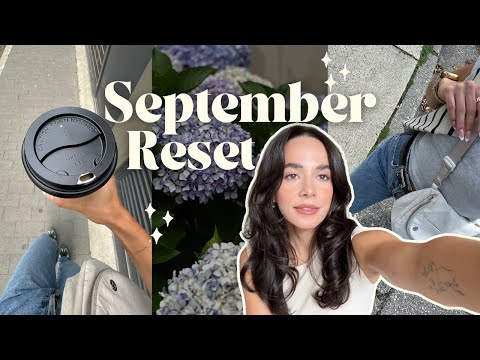 SEPTEMBER MONTHLY RESET ✨ budgeting, books, and goals