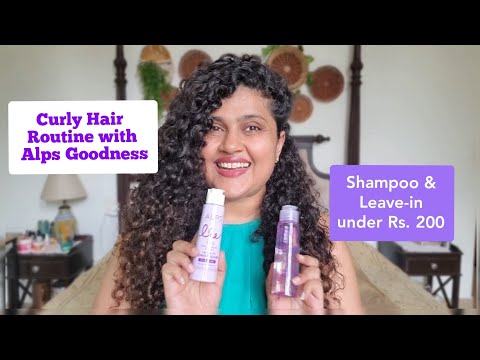 Most budget Friendly Curly/wavy Hair Products | Alps Goodness | Shampoo & Leave-in | Cg friendly