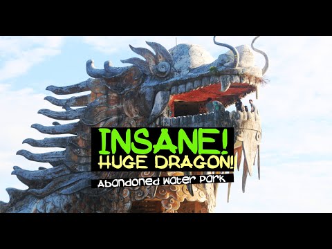 INSANE! #Abandoned Water Park!!! #HUE #VIETNAM (HUGE #DRAGON)