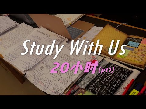 和我一起疯狂学习20小时！从厌学到学嗨了（pt.1）