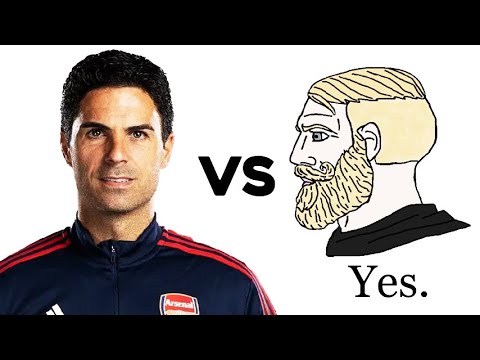 Mikel Arteta vs His Mental Stability.