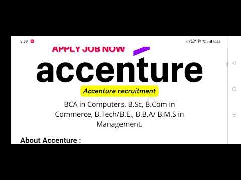 Accenture Hiring Freshers 2022 | Salary 4.7 LPA🔥| Any Graduate