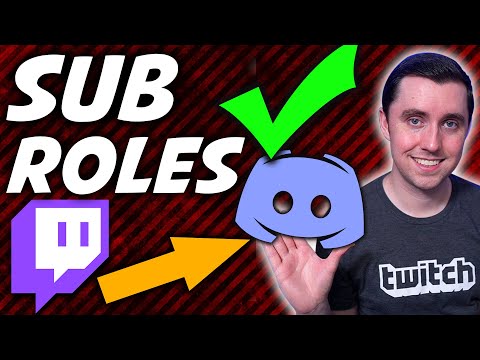 Twitch Subscriber Roles On Discord (Tutorial)