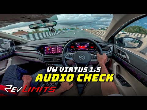 2024 VW Virtus Audio Check | 1.5L TSI GT PLUS DSG | POVDrive#189 | RevLimits | #virtus2024 #virtusgt