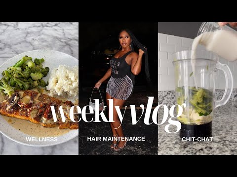 WEEKLY VLOG: HAIR MAINTENANCE + MY HYGIENE MUST HAVES + 30 HAS CHANGED MY LIFE